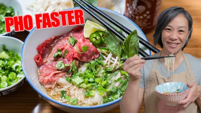 Fast Pho at Home – Vietnamese Beef Noodle Soup