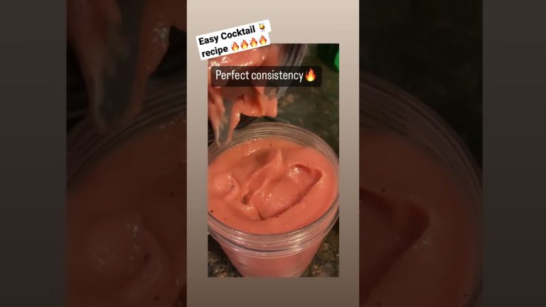 I freestyled this drink 🍹 and it’s 🔥🔥🔥#nutribullet #drinks #cocktails #shorts