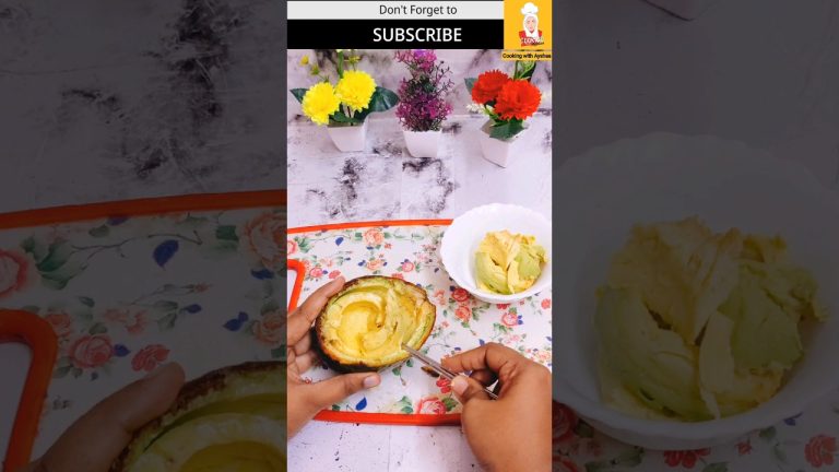 Butter Fruit Shake – Avocado #shorts #food #avocadosmoothie