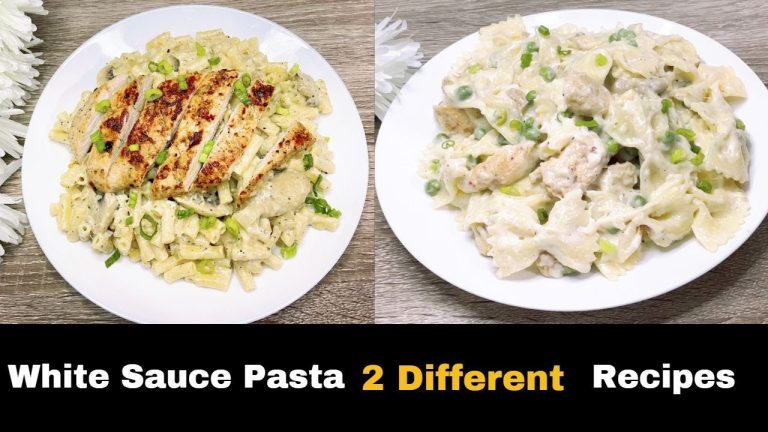 Easy White Sauce Pasta recipe |cooking with noor ul fajar