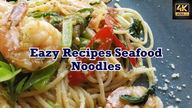 Easy recipes seafood noodles | Easy seafood noodles | seafood noodles recipe |Manike cooking