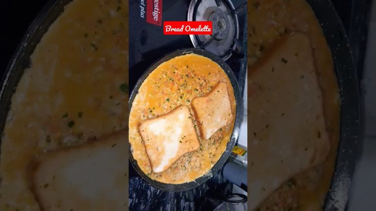 Instant Breakfast Recipe|Bread omelette for breakfast|healthy homemade food|#egg #eggrecipe #bread