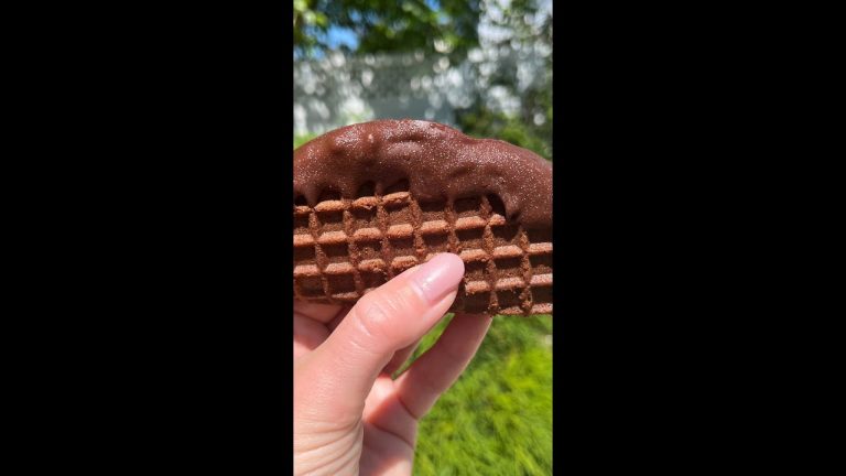 Homemade Choco Tacos #Shorts