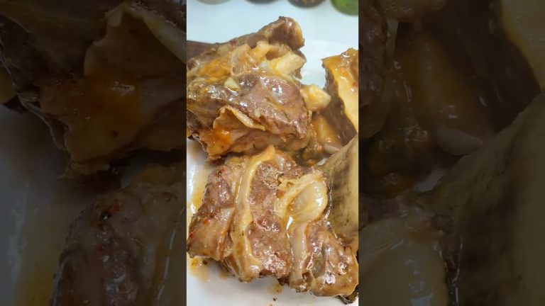 Beef Ribs cooked 4h in pot / Very tasty homemade food recipes /