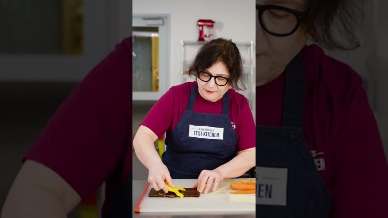 How To Make Chocolate Shavings for Decorating Pastries #Shorts