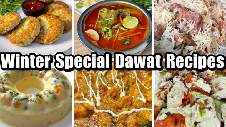 Winter Special Dawat Recipes – Butter Chicken Boti – Pulao- resha kabab -nihari