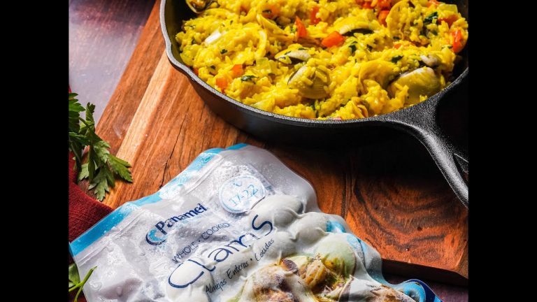 Panamei Seafood 🌊 Easy Recipe 🥘 Saffron Golden Rice & Clams