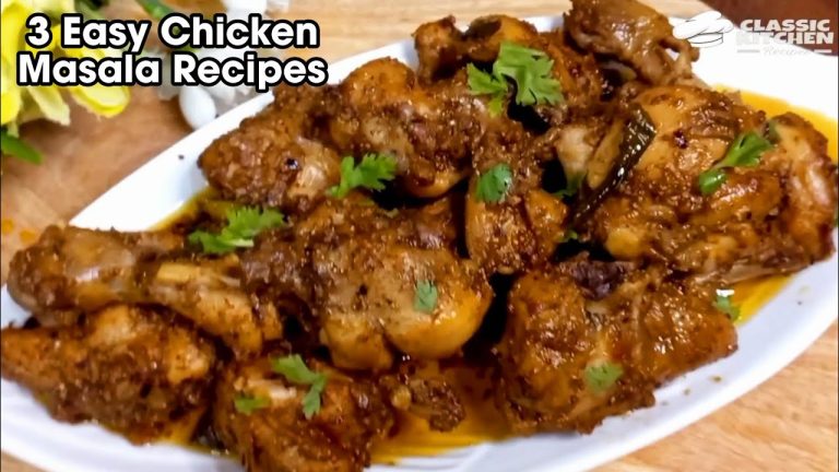 3 Easy Chicken Fry Masala Recipes|Chicken Recipes|Dinner Ideas|Classic Kitchen Recipes