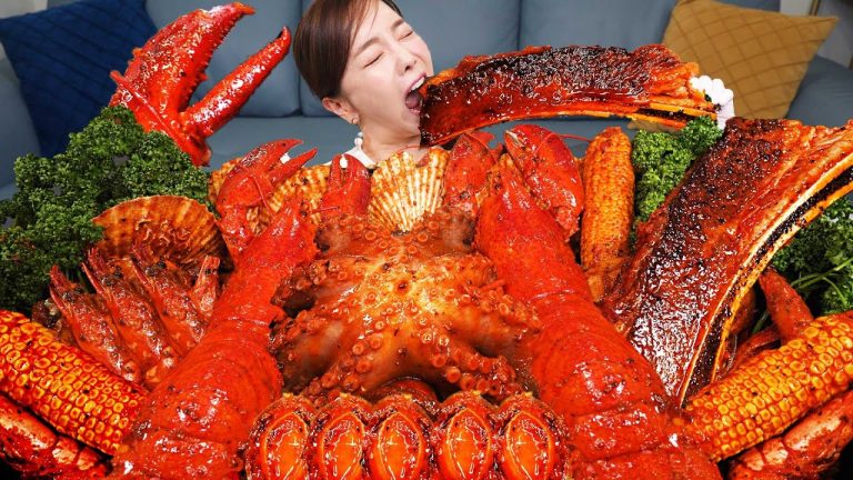 랍스터 🦞 미국식 해물찜 직접 만든 씨푸드보일 우대갈비 먹방 레시피 Lobster & Octopus Seafood Boil Recipe Mukbang ASMR Ssoyoung