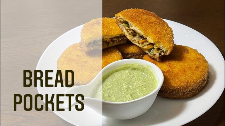 Bread Pockets / chicken Bread Pockets / Iftar Recipes / Ramadan Special / Easy Bread Recipes