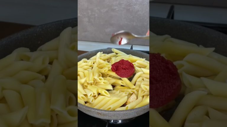 Recette de PÂTES anti gaspillage !! 🤤🍝 #shorts #recette #recettefacile #antigaspi #pâtes #seizemay