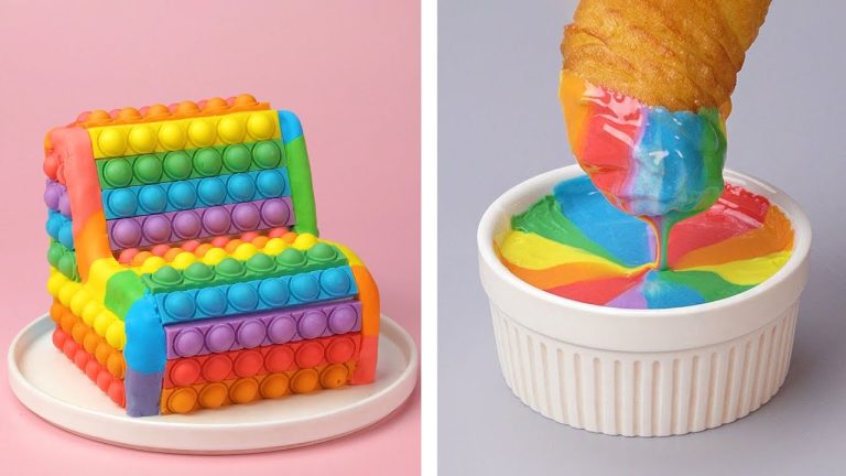 Rainbow Dessert Recipes For Your Family | Delicious Cake And Dessert Compilation