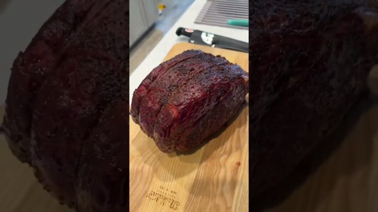 Smoked Prime Rib … The Best!
