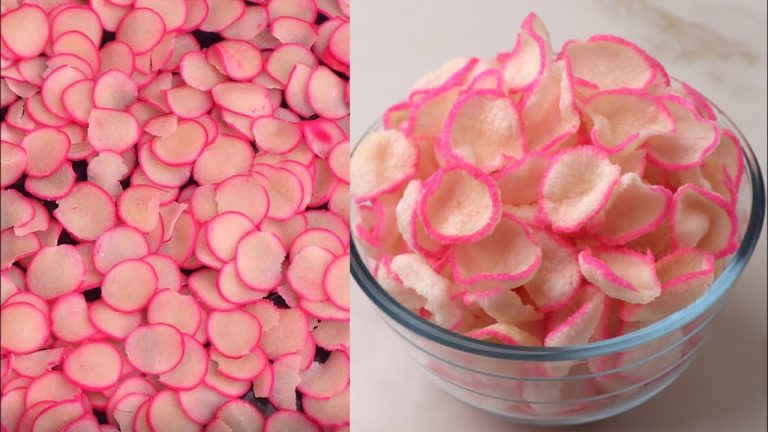 চালের গুঁড়ার মচমচে চিপস। Chaler Chips | Rice Chips | Crispy Chips Recipe | Chips