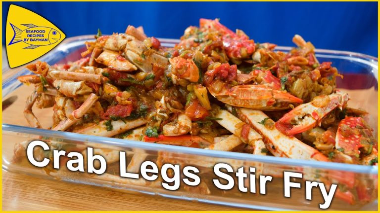 Crab Recipe | Crab Legs Stir Fry | Crab Masala Fry @Seafood Recipes By Bayman
