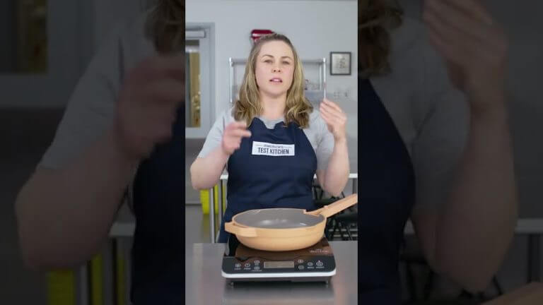 Ceramic Vs. Traditional Nonstick Safe Cooking Temps #Shorts