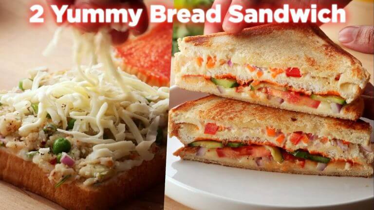 2 Yummy Bread Sandwich Recipes