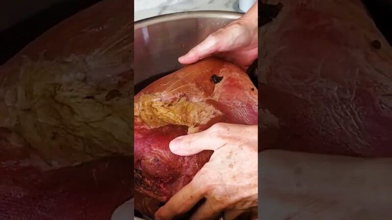 EASY CRISPY & ROAST PORK LEG with Crackling RECIPE by CHEF PACHI #shorts