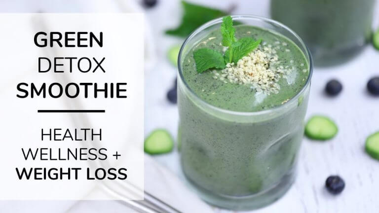 MY GO-TO GREEN SMOOTHIE RECIPE | for health, fitness + weight loss
