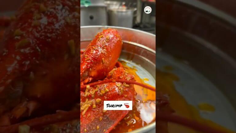 shrimp recipe | sea food recipe in restaurant style | shrimp |  #shorts #seafood #shrimp