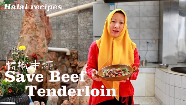 Save beef tenderloinMuslim Chinese Food | BEST Chinese halal food recipes【Beef recipes halal】拯救牛柳