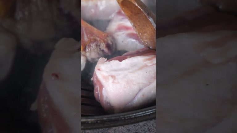 Frying RIBS for very tasty Ukrainian dish