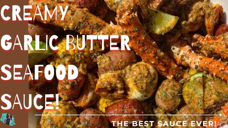 THE BEST GARLIC BUTTER SEAFOOD SAUCE RECIPE | QUICK & EASY TUTORIAL | PERFECT FOR ALL SEAFOOD!