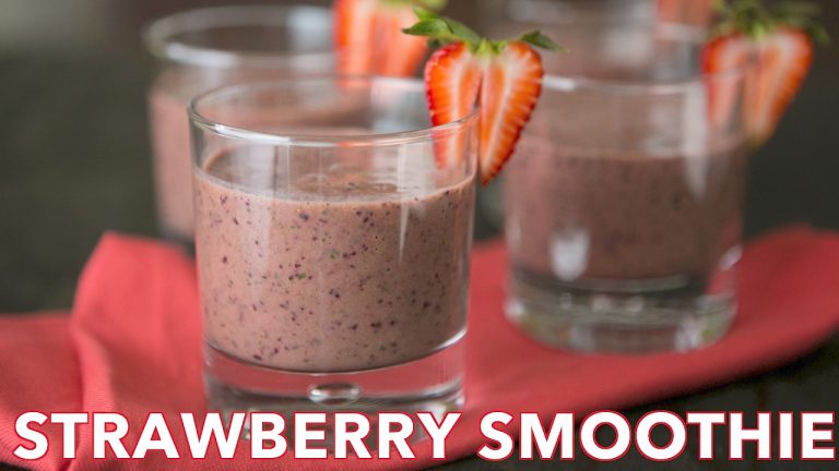 Easy Strawberry Spinach Smoothie Recipe – Natasha's Kitchen