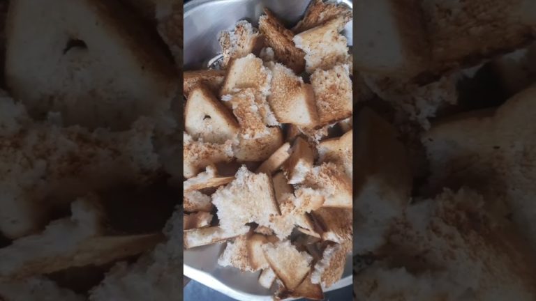 Bread Crumbs #homemaderecipes #breadrecipes #withoutoven #foodblogger #food #breadcrumbs