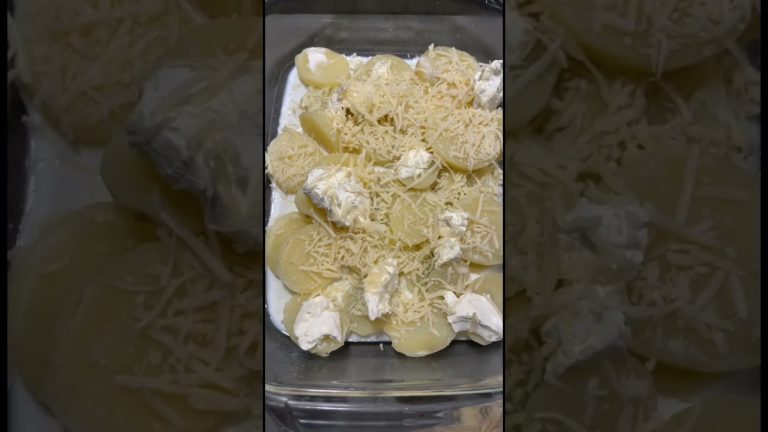 SPICE BEEF SAUSAGE & GRATIN #dinner #recipe