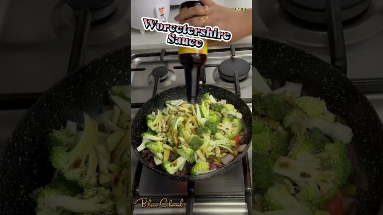 How to cook easy beef broccoli #shorts