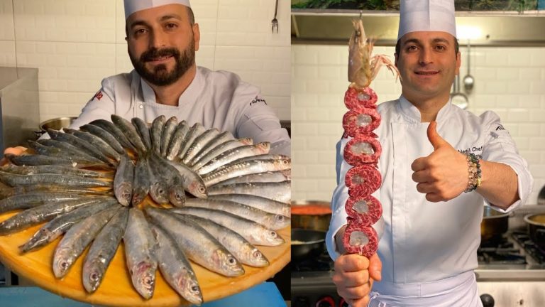 Best Turkish Seafood Recipes By Chef Mehmet gezen | Turkish Seafood | Turkish food