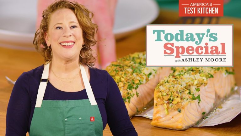 How to Make Air-Fryer Pistachio-Crusted Salmon | Today’s Special