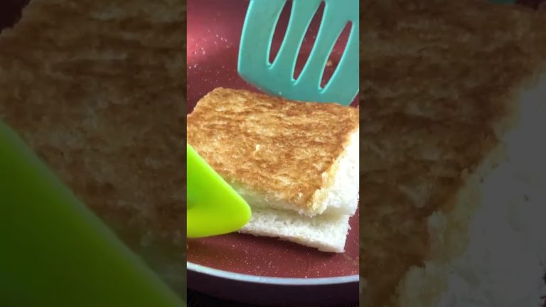 Quick & Easy Breakfast Recipe | Milky Bread Recipe | #shorts #ytshorts #youtubeshorts