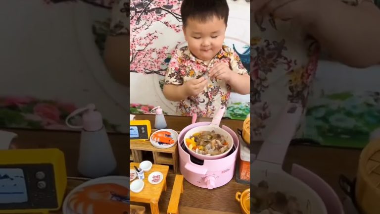 How Little Chef Cooks Dinner Himself|Really Amazing|Delicious Food Recipe