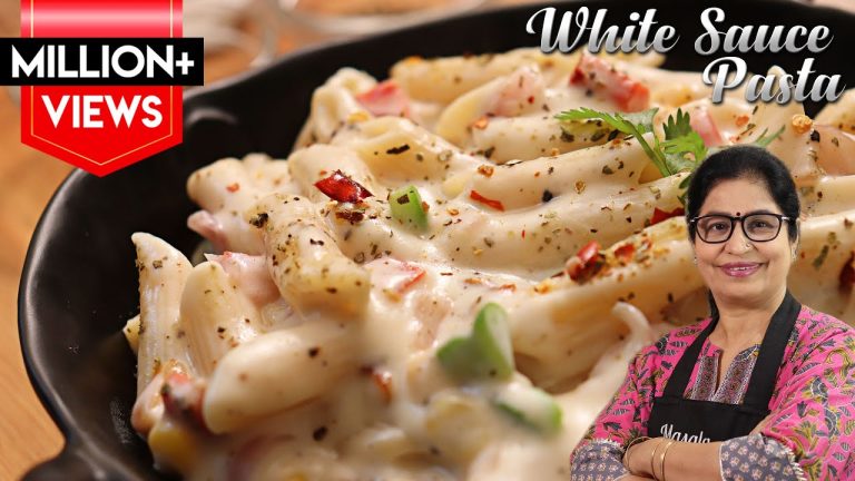 White Sauce Pasta | बच्चों के लिए  बनाये क्रीमी और चीज़ी वाइट सॉस पास्ता घर पर | Pasta in White Sauce