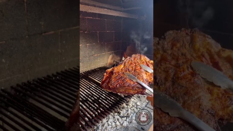 Vacío a la parrilla con cebollas explosivas 💣
