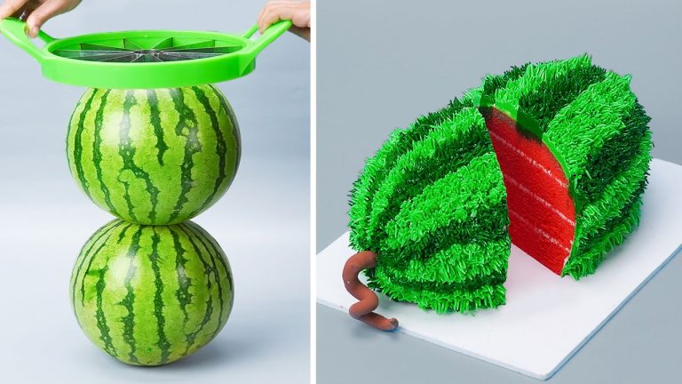 🍉 Easy & Quick WATERMELON Dessert Recipes For Everyone | Amazing Cake Decorating Tutorials