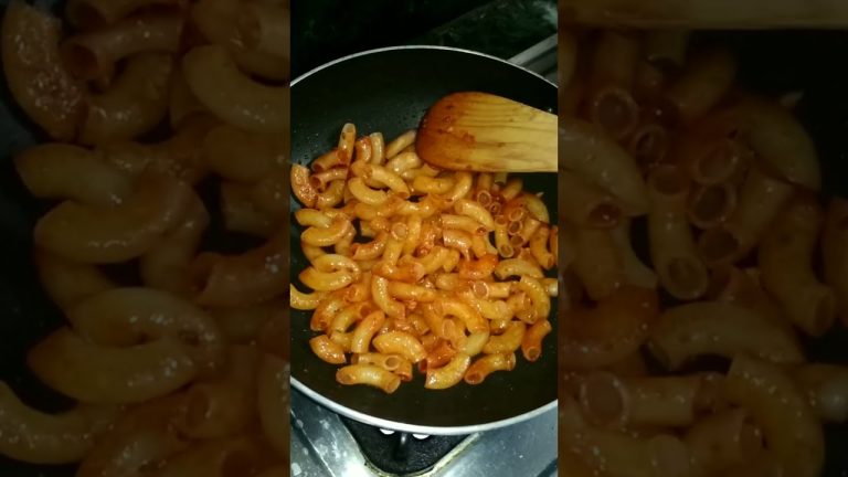 Masala Pasta Indian style | Spicy Macaroni without veggies #shorts #viral