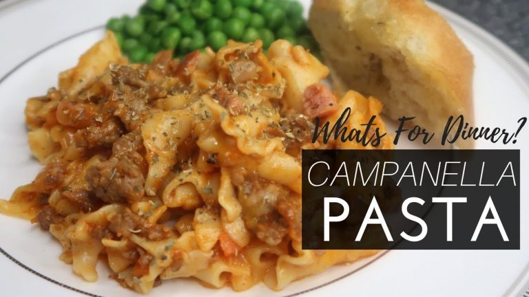 Pasta Recipes | Quick and Easy Campanelle Pasta