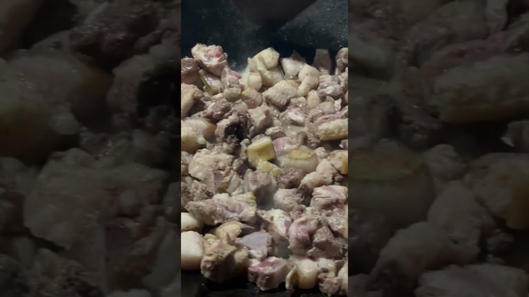 Pork fry || cooking #shorts #pork #porkbelly