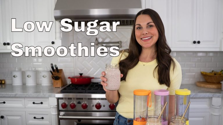 3 Healthy Low Sugar Smoothie BlendJet Recipes