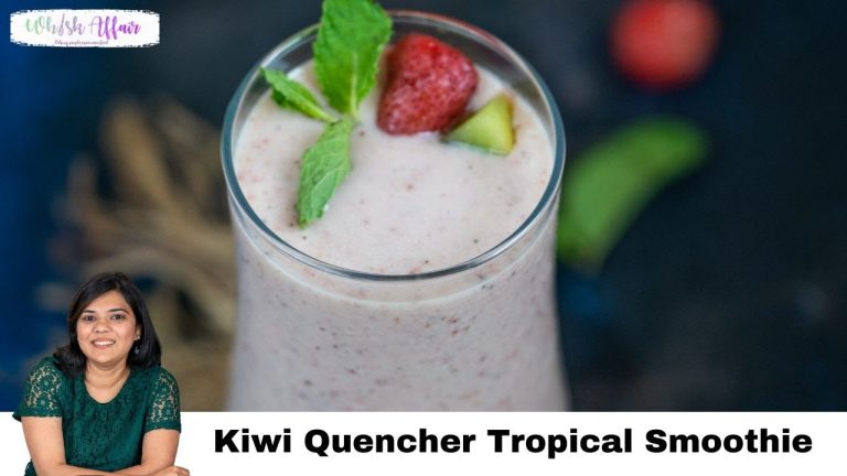 Kiwi Quencher Tropical Smoothie Recipe