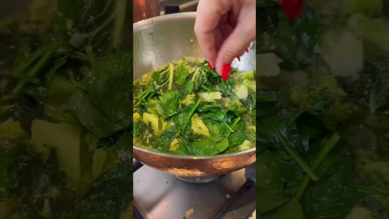 The first HEALTHY GREEN pasta recipe of 2023!