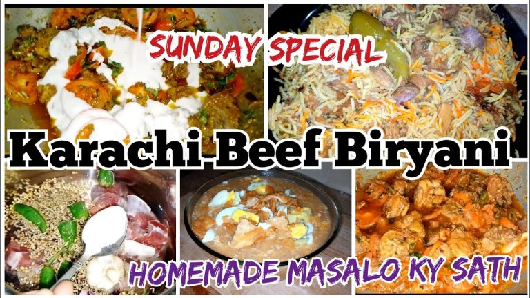 Weekend Special Recipes 😋 Beef Biryani And Chicken Corn Soup 🤤 Sania's Cooking ❤️