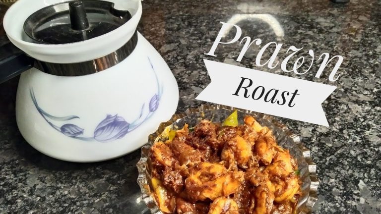 Prawn roast ll Kerala style prawns recipes ll seafood recipes #yummyfood #keralastyle #nadanfood