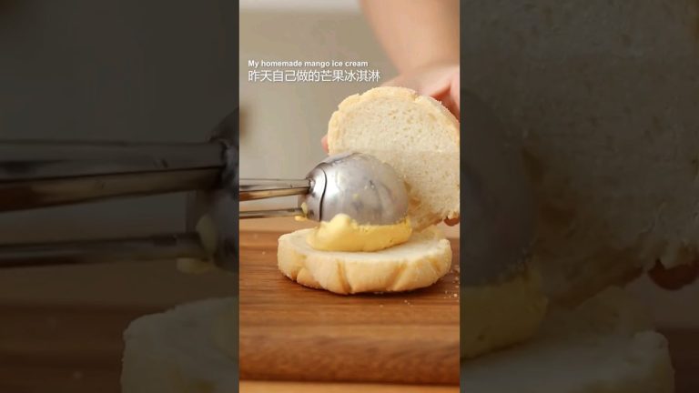 [ Melon Bread with Icecream ] #cooking #recipe #asmr #vlog #foodie @ Yang Yao