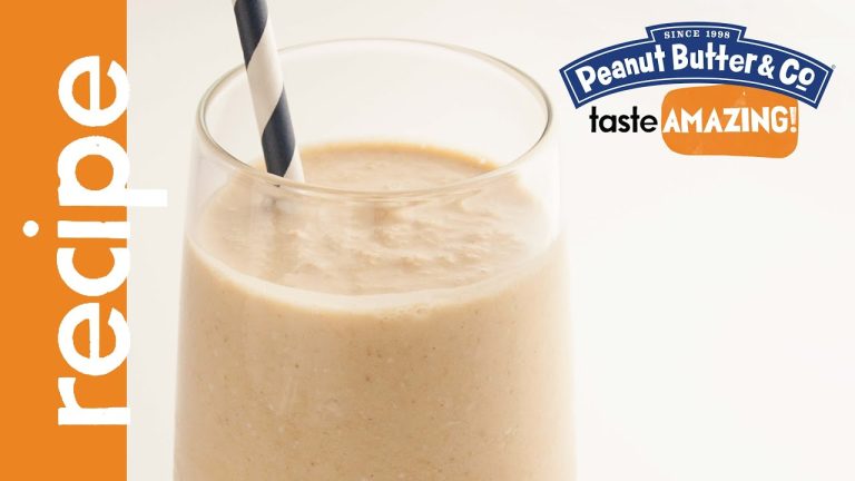 Peanut Butter, Apple & Oat Smoothie recipe