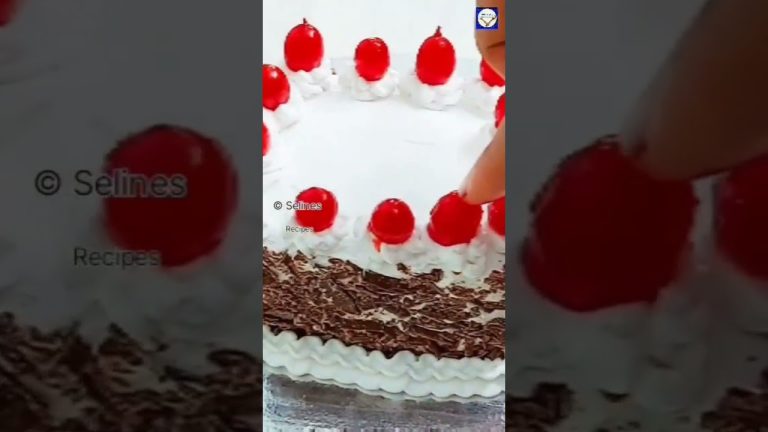 Chocolate Christmas Bread Cake Recipe #shorts #selinesrecipes