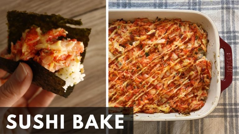 Sushi Bake | TIK TOK Recipe | Seafood Rice Casserole